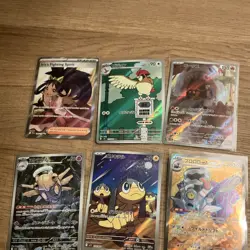 Pokemon Illustration rare Lot 6 Japanese Cards - Image 1