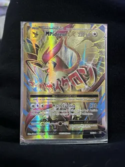 Pokemon Mega-Pidgeot-EX Evolutions Holo Full Art Ultra Rare Card 105/108 - Image 1