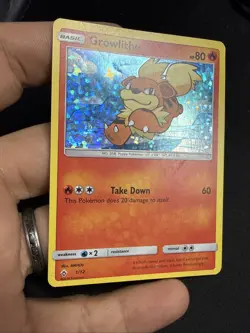 Pokemon Card TCG: Growlithe 1/12 - McDonald's Collection 2018 - Image 3