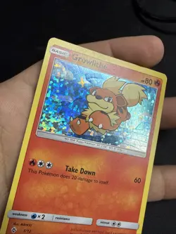 Pokemon Card TCG: Growlithe 1/12 - McDonald's Collection 2018 - Image 5