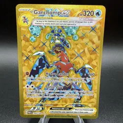 Garchomp ex 260/182 SV04: Paradox Rift Hyper Rare Full Art Holo EX Pokemon Card - Image 1