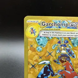 Garchomp ex 260/182 SV04: Paradox Rift Hyper Rare Full Art Holo EX Pokemon Card - Image 2