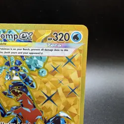 Garchomp ex 260/182 SV04: Paradox Rift Hyper Rare Full Art Holo EX Pokemon Card - Image 3