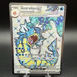 Pokemon Gyarados EX Holo Ultra Rare Card 225/198SV01 Scarlet & Violet Base Set - Image 1