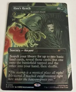 Huu's Reach #2294 (NM) (Rainbow Foil) Secret Lair Avatar SLD MTG - Image 2