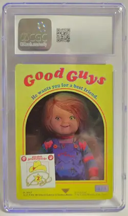 2024 MTG CHUCKY CGC 9 Mint Secret Lair Drop #1807 Foil MYTHIC RARE Child's Play - Image 2