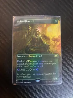 Noble Hierarch (Borderless) Double Masters Foil - Image 1