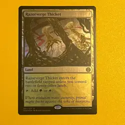 Razorverge Thicket | Foil | R | 257 | Phyrexia: All Will Be One | MTG - Image 1