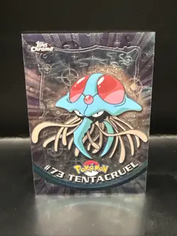 Pokemon Card - Tentacruel #73 - Topps Chrome B - Image 2