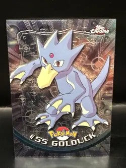 Pokemon Card Topps Chrome Holo Foil Golduck #55 - Image 1