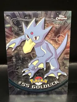 Pokemon Card Topps Chrome Holo Foil Golduck #55 - Image 2