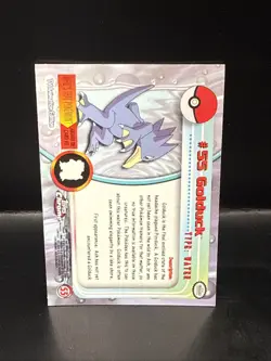 Pokemon Card Topps Chrome Holo Foil Golduck #55 - Image 3