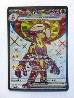 Pokemon Paradox Rift - TOXTRICITY EX - ULTRA RARE - 227/182 - NM/M - Image 1
