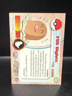 Pokemon Card - 2000 Topps Chrome Series 1 Diglett #50 Holo Foil B - Image 4