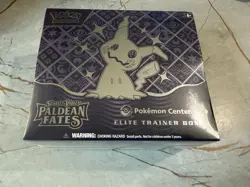 Pokemon Center Exclusive Paldean Fates ETB Elite Trainer Box New Sealed 🔥🔥🔥 - Image 1