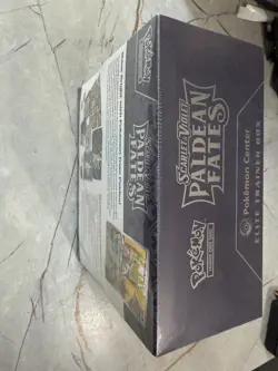 Pokemon Center Exclusive Paldean Fates ETB Elite Trainer Box New Sealed 🔥🔥🔥 - Image 3