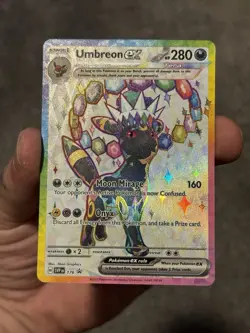 Pokemon Prismatic Evolutions Umbreon ex 176 SVP176 Figure Collection Promo NM - Image 4