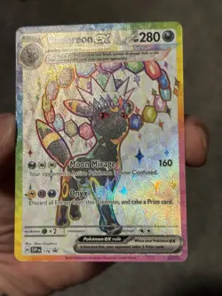 Pokemon Prismatic Evolutions Umbreon ex 176 SVP176 Figure Collection Promo NM - Image 3