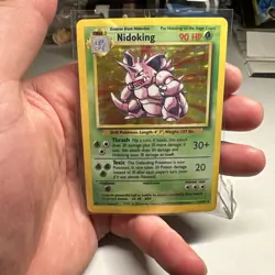 Pokemon TCG Nidoking Base Set 11/102 Holo Unlimited Holo Rare - Image 3