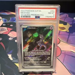 2023 POKEMON SVP EN #052 MEWTWO 151 ULTRA-PREMIUM COLL PSA 8 NM-MT - Image 1