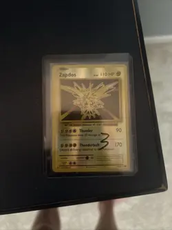 Pokemon TCG Zapdos Evolutions 42/108 Reverse Holo Holo Rare - Image 1