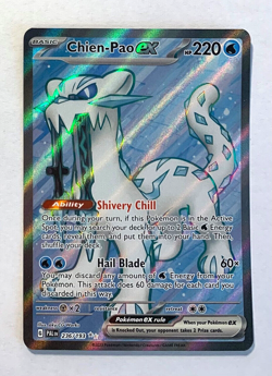 Pokemon Paldea Evolved - CHIEN-PAO EX - FULL ART - 236/193 - NM/M - Image 1