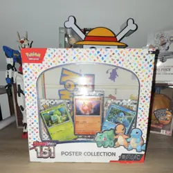 Pokemon Scarlet & Violet 151 Poster Collection Box Bulbasaur Charmander Squirtle - Image 1