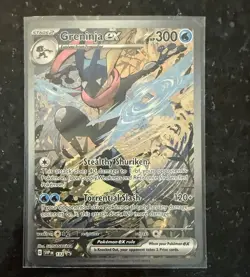 Greninja EX 132 Scarlet & Violet Black Star Promo Holo Pokemon TCG - Image 1