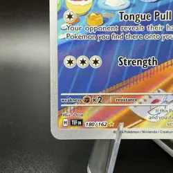 Lickitung Pokemon TCG SV- Temporal Forces 180/162 Illustration Rare NM - Image 4