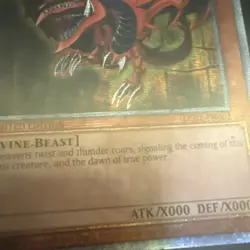 Yu-Gi-Oh! TCG Slifer the Sky Dragon (secret rare 25th anniversary) - Image 2
