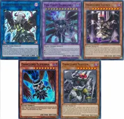 Yugioh Complete Darklord Deck! Condemned Darklord Ixc + Extra Deck + Bonus Gift - Image 1