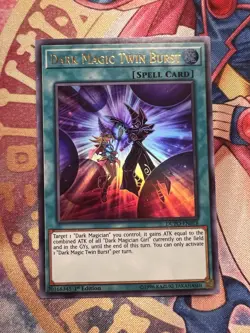 Yugioh TCG Dark Twin Magic Burst Ultra Rare DUPO-EN018 1st Ed NM - Image 1