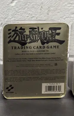 2002 Yu-Gi-Oh! Booster pack Collectors Tin Dark Magician SEALED Yugi - Image 2