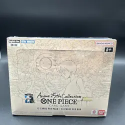 One Piece Anime 25th Collection Booster Box EB-02 Factory Sealed - Image 1