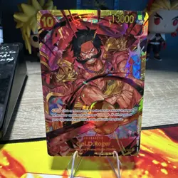 Bandai Gol.D.Roger OP09-118 Foil Secret Rare Emperors in the New World NM - Image 1