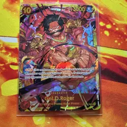 Bandai Gol.D.Roger OP09-118 Foil Secret Rare Emperors in the New World NM - Image 3