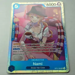 Nami OP11-054 A Fist of Divine Speed ONE PIECE TCG English NM SR Foil - Image 2