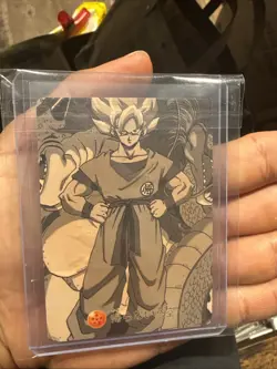 Dragon Ball Hero LR Full Art DB01-LR13 Son Goku Shenron Porunga Manga Card CCG - Image 2
