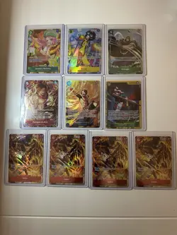 One Piece CCG Card Lot - Image 1