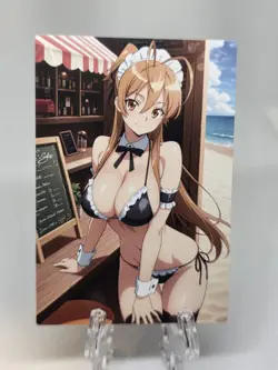Rei Miyamoto High School Of The Dead Anime Waifu Card - Image 1