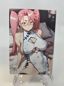 Saya Takagi High School Of The Dead Anime Waifu Card - Image 1