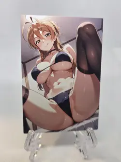 Rei Miyamoto High School Of The Dead Anime Waifu Card - Image 1