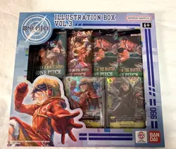 One Piece Card Game Illustration Box Vol. 3 - Box IB03 New Sealed TCG Boosters - Image 1