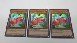 3x NATURIA CHERRIES DUEL TERMINAL 1ST PARALLEL HAC1-EN116 ULTRA YUGIOH NM UNP - Image 1