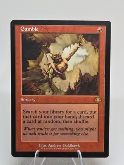 Gamble X1 (Retro Frame) DMR MTG Dominaria Remastered - Image 1