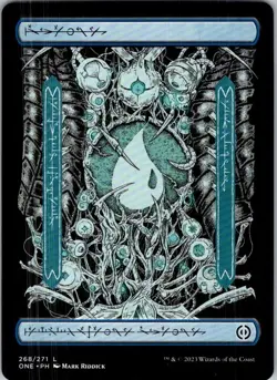 Magic | ONE | Island () - Full Art | 268 | Normal | NM - Image 1