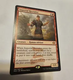 MTG Magic The Gathering Imperial Recruiter NM MH2 - Image 1