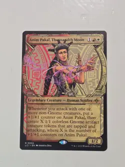 MTG Anim Pakal, Thousandth Moon LCI 0300 Rare Showcase EN - Image 1