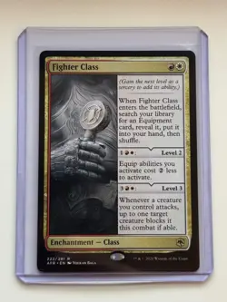 Fighter Class NON-FOIL Adventures in the Forgotten Realms #222 LP - MTG ENG - Image 1