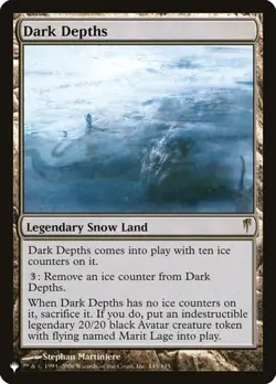 Dark Depths The List NM MTG - Image 1